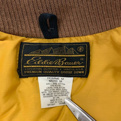 極美品◆エディバウアー オールパーパス USA製 メンズ カーキ サイズM Eddie Bauer 【AFB23】