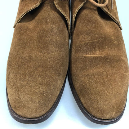 クロケット&ジョーンズ  SUB品 Chukka チャッカブーツ スエード メンズ ブラウン サイズUK6.5E Crockett & Jones 約25.0cm【AFD9】