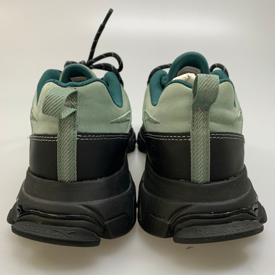 リーボック スニーカー DMX トレイルシャドウ メンズ ブラック×グリーン サイズ26cm  Reebok DMX TRAIL SHADOW 約26.0cm【AFD13】