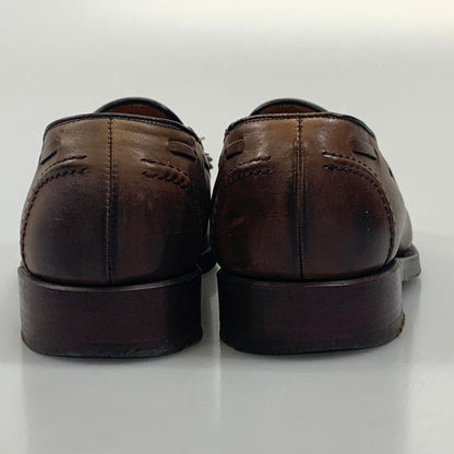 ポロ ラルフローレン レザーシューズ タッセルローファー 日本製 メンズ サイズ26cm ブラウン Polo Ralph Lauren 約26.0cm【AFC6】