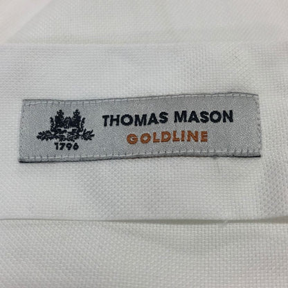中古◆ミナミシャツ オーダー シャツ バンドカラー メンズ サイズ不明 ホワイト MINAMI SHIRTS BESPOKE 【AFB5】