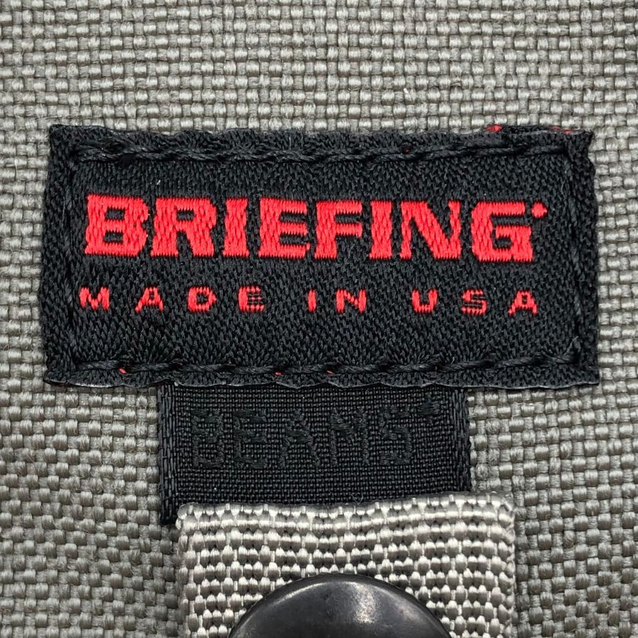 ブリーフィング ビームス別注 パスケース ストラップ付 カーキ メンズ BRIEFING