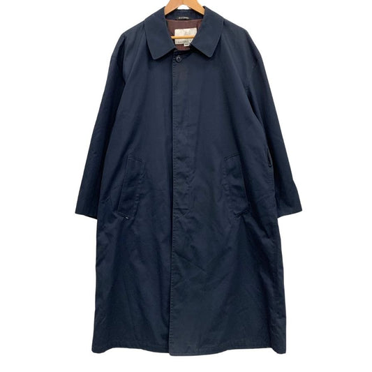 中古◆ロンドンフォグ バルカラーコート ヴィンテージ カナダ製 ネイビー メンズ サイズ 40 LONDON FOG 【AFB42】