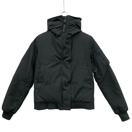 美品◆カナダグース ダウンジャケット ショート丈 ラブラドールボンバー ブラック サイズL 7967JL CANADA GOOSE LABRADOR BOMBER 【AFA22】