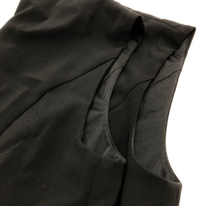 美品◆フォクシーニューヨーク ワンピース タンクフラワー ノースリーブ 29380 ブラック レディース サイズ40 FOXEY NEW YORK 【AFB14】