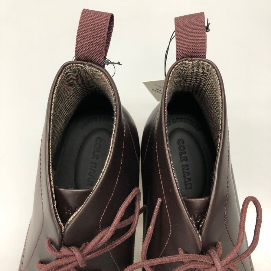 コールハーン チャッカブーツ C36161 サイズ7.5 ブラック系 メンズ COLE HAAN 約25.5cm【AFC40】
