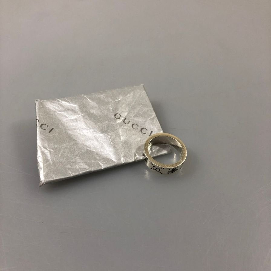 グッチ リング GG＆ビー BEE 13 シルバー925 GUCCI【AFI2】