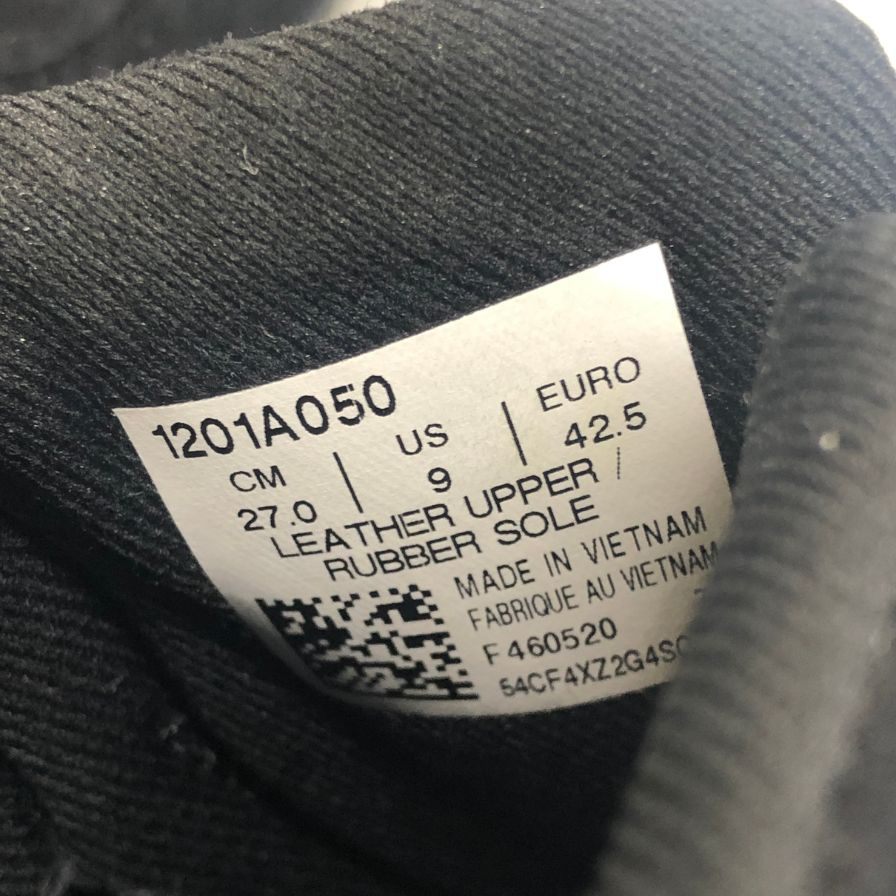 アシックス ローカットスニーカー スエード ゲルライト スリー OG 1201A050 ブラック サイズ27cm asics GEL-LYTE III OG 約27.0cm【AFC41】