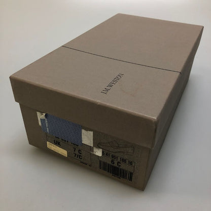 ジェイエムウエストン シグネチャーローファー パテント 180 41ラスト サイズ6C ブラック J.M.WESTON ローファー 約25.0cm【LA】【中古】
