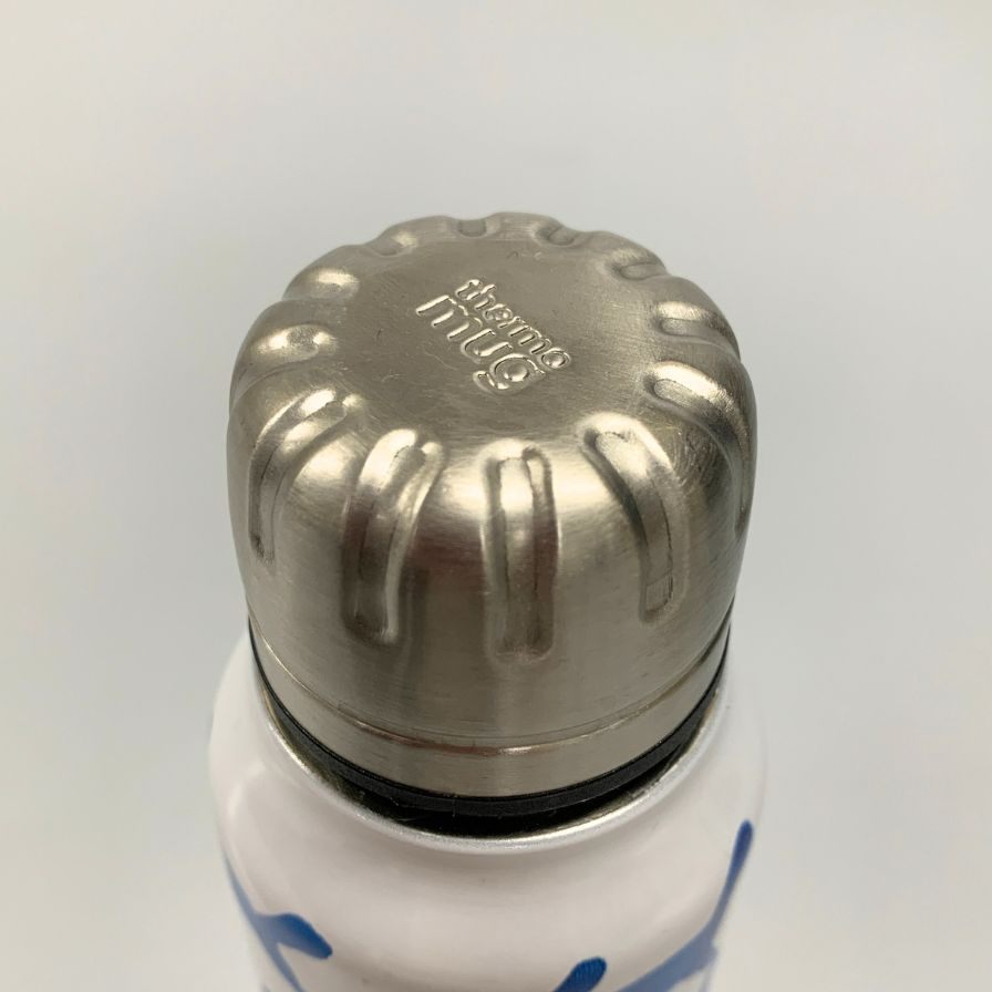 ミナペルホネン×サーモマグ アンブレラボトル ホワイト run run run ユニセックス mina perhonen×thermo mug【AFB56】【中古】
