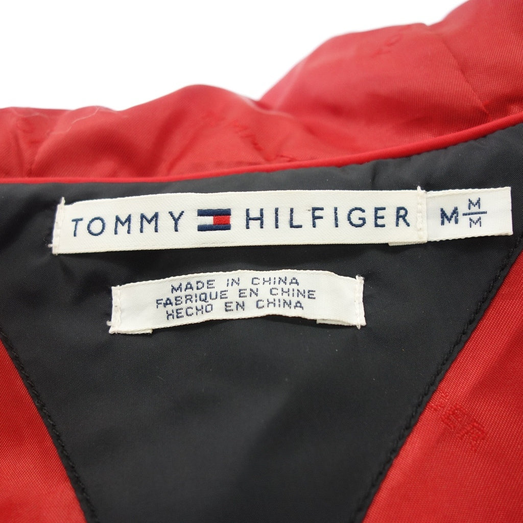 美品◆トミー ヒルフィガー ダウンコート ファー ブラック系 レディース サイズM Tommy Hilfiger【AFA22】