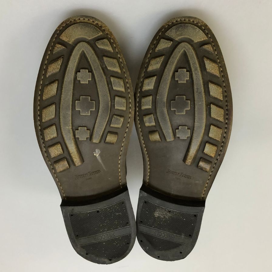 ジョンロブ コテージライン ウラヌス ギリーシューズ ブラウン UK6.5 JOHN LOBB URANUS ビジネスシューズ 約25.0cm【LA】【中古】