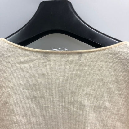 美品◆フォクシー ボレロ カシミヤ×シルク レディース ベージュ サイズ38 FOXEY 【AFB28】