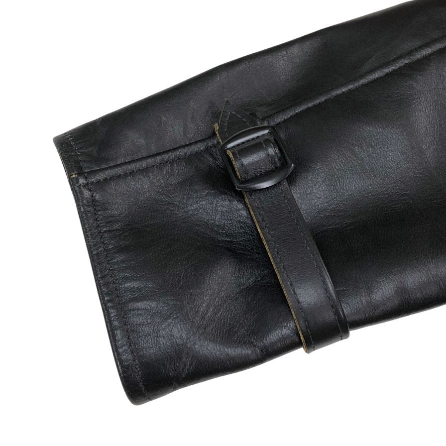 中古■リアル マッコイズ レザージャケット 30s スポーツ タイプ ブルゾン ブラウン レディース サイズ34 THE REAL McCOY’S ROUGH WEAR 【AFG1】
