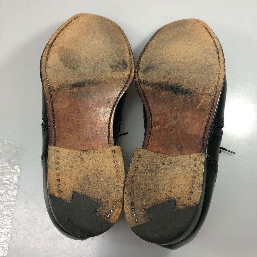 クロケット＆ジョーンズ ソールズベリー メンズ 8F ブラック Crockett & Jones 約26.5cm【AFC41】