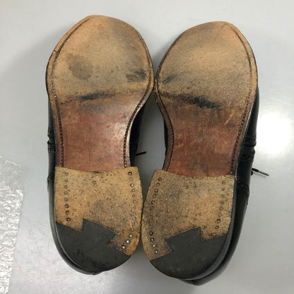 クロケット＆ジョーンズ ソールズベリー メンズ 8F ブラック Crockett & Jones 約26.5cm【AFC41】