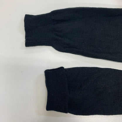 中古◆グランサッソ ウール ニット ブラック メンズ サイズ52 GRAN SASSO 【AFB11】