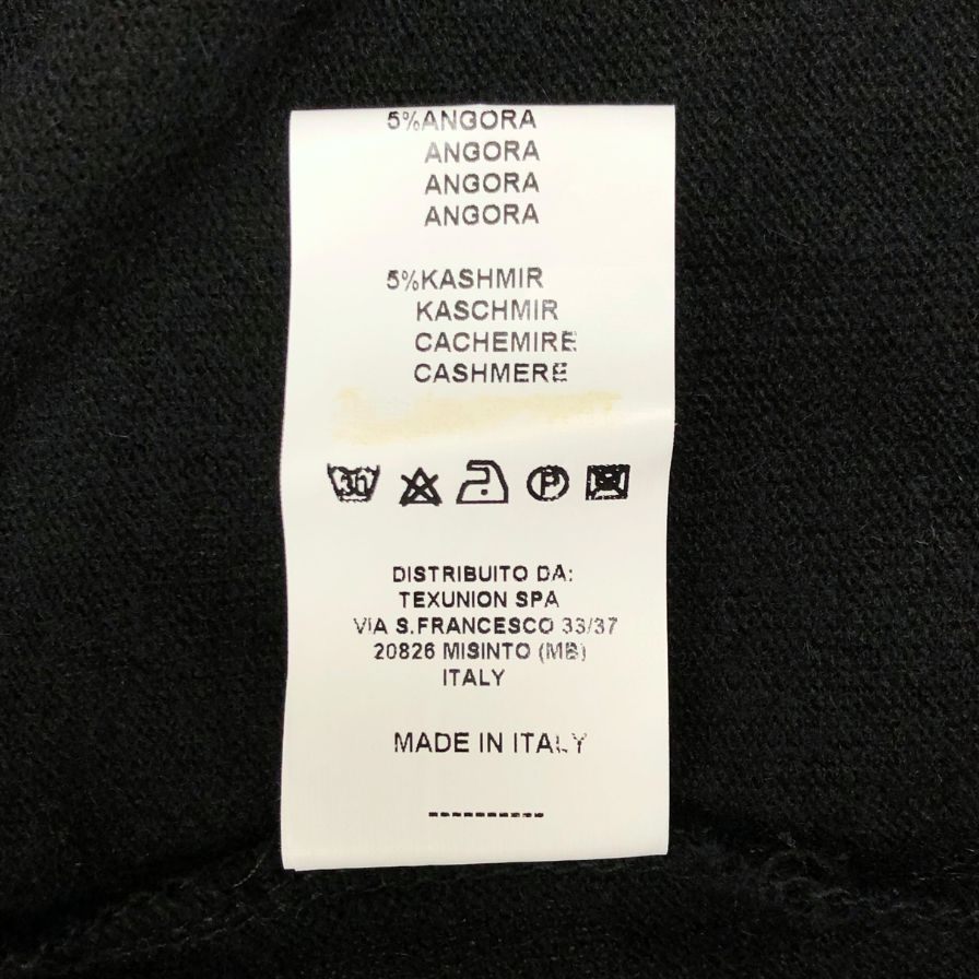美品◆シェルビーノストリート レース＆ベロアあしらい モヘア混 カーディガン イタリア製 レディース サイズ44 ブラック Scervino Street 【AFB24】