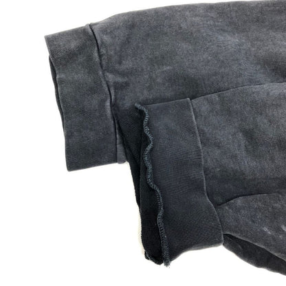 美品◆バレンシアガ プルオーバー パーカー  600583 21AW フロントロゴ ブラック サイズ XXL BALENCIAGA 【AFB28】