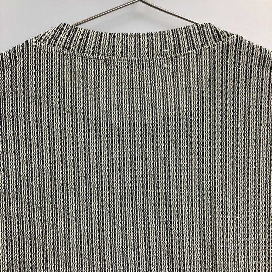 美品◆イッセイミヤケマン 半袖プリーツTシャツ グレー サイズM ISSEY MIYAKE MEN 【AFB43】
