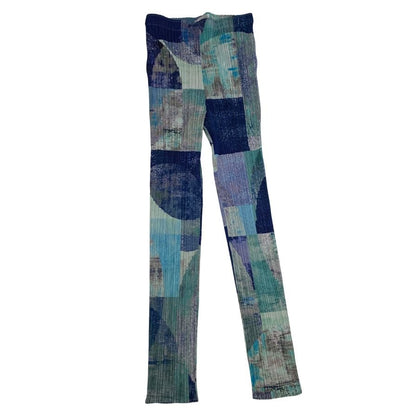 プリーツプリーズ パンツ PP13-JF664 ポリエステル  レディース 総柄 サイズ3  PLEATS PLEASE 【AFB10】