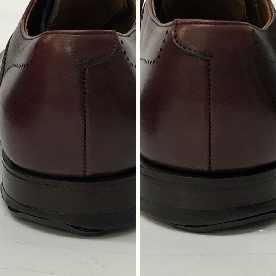 クロケット&ジョーンズ 6105 ウェイブリッジ ウイングチップ カーフ バーガンディ UK5.5E 360ラスト メンズ CROCKETT&JONES WEYBRIDGE ビジネスシューズ 約24.5cm【LA】【中古】