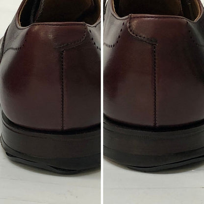 クロケット&ジョーンズ 6105 ウェイブリッジ ウイングチップ カーフ バーガンディ UK5.5E 360ラスト メンズ CROCKETT&JONES WEYBRIDGE ビジネスシューズ 約24.5cm【LA】【中古】