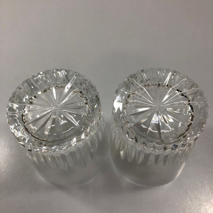 ウイスキー グラス 2客セット Cristallerie de montbronn France【AFI23】【中古】