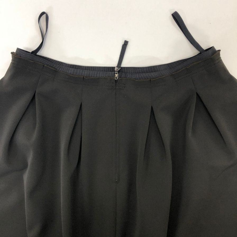 フォクシー ニューヨーク チューブトップ フレアスカート セットアップ 21612 レディース サイズ38 ダークブラウン FOXEY NEW YORK 【AFB7】