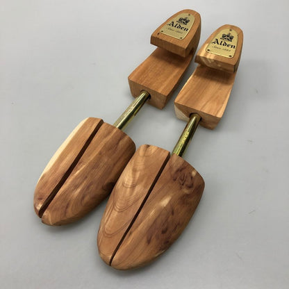 オールデン レザーシューズ Vチップ 961 カーフ ブラック サイズUS7.5D ALDEN ビジネスシューズ 約25.5cm【LA】【中古】