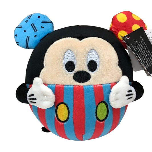 ディズニー ロメロ ブリット ぬいぐるみ ミッキー ポップパル レッド系 6015709 Disney by BRITTO【AFI23】【中古】