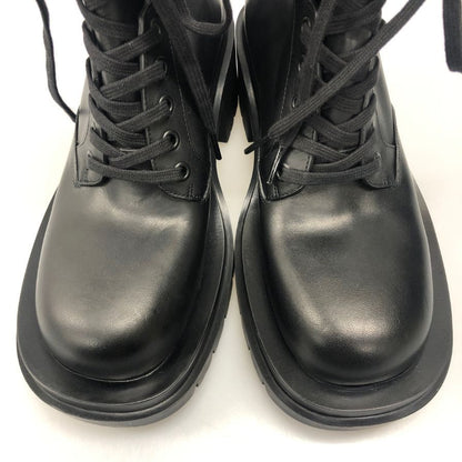 ボッテガヴェネタ ブーツ LUG ANKLE ブラック サイズ36 レディース BOTTEGA VENETA 約22.5cm【AFD9-2】