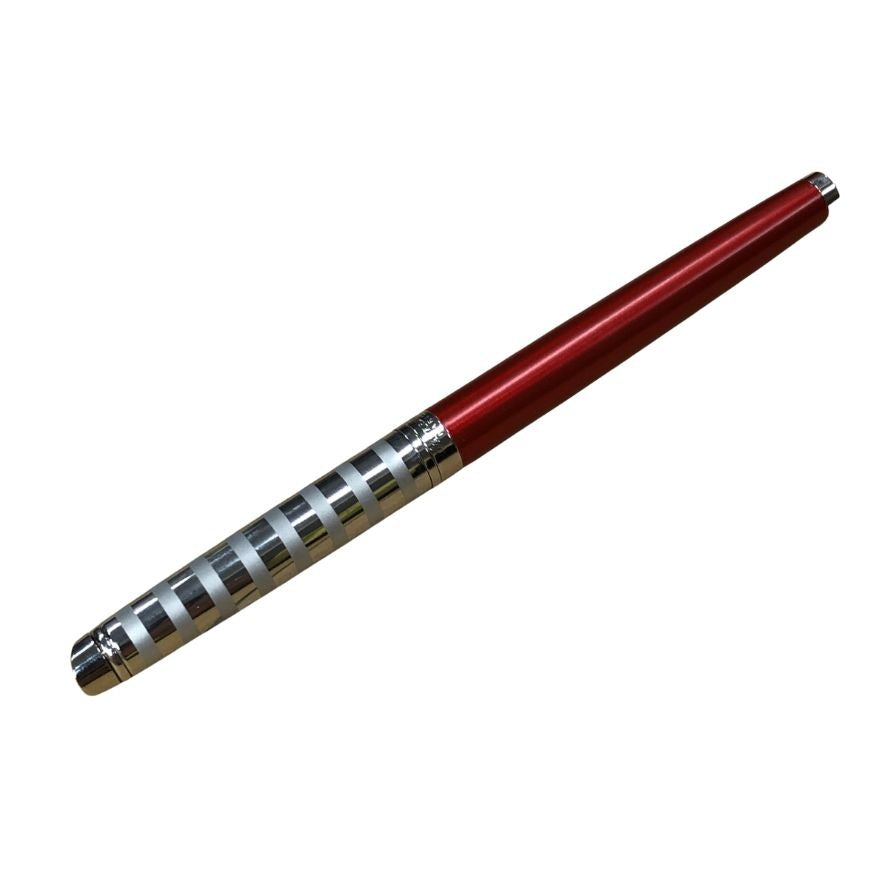 ウォーターマン 万年筆 メトロポリタン F シルバー レッド WATERMAN【AFI13】