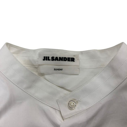 美品◆ジルサンダー ロングシャツ ロングスリーブ ホワイト メンズ サイズ39 JILSANDER 【AFB12】