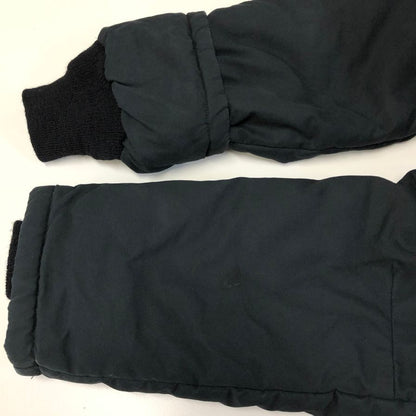 中古◆モニタリー ジップアップコート 中綿 vancloth&WSONS ブラック メンズ サイズ38 MONITALY 【AFA4】