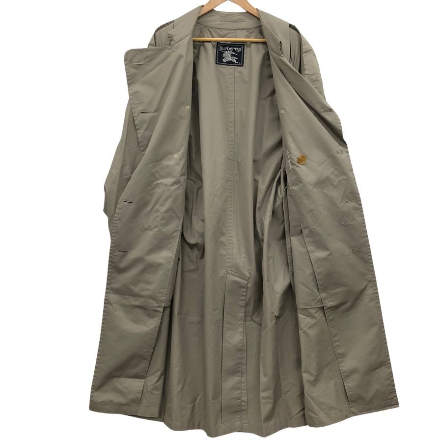 中古◆バーバリー トレンチコート 旧タグ グレージュ メンズ サイズ 175 Burberry 【AFA10】