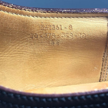 トリッカーズ カントリーブーツ ウイングチップ 944732 M2508 ネイビー UK7ハーフ-5 Tricker’ｓ ブーツ 約26.0cm【LA】【中古】