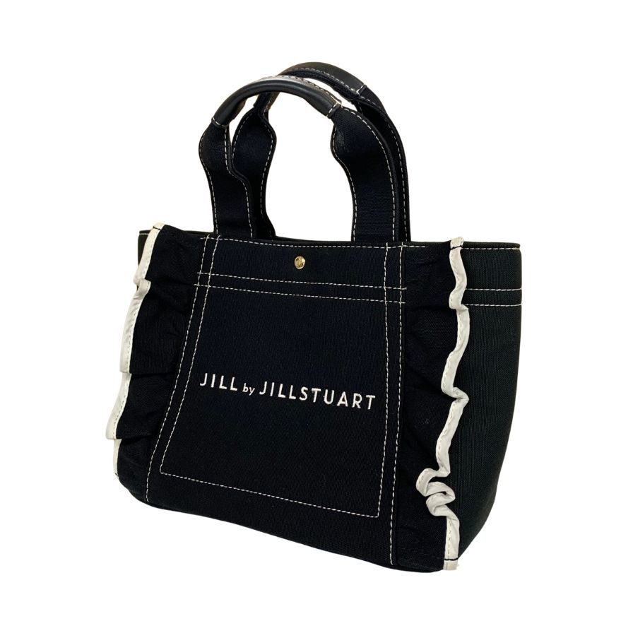 ジル バイ ジルスチュアート トートバッグ 125-2283218 刺繍ロゴ コットン キャンバス ハンド JILL by JILLSTUART【AFE10】