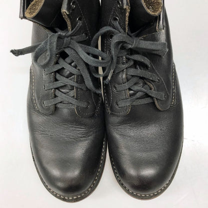 レッドウイング レザーブーツ 9014 ベックマン  ブラック サイズUS8.5D メンズ REDWING 約26.5cm【AFC31】