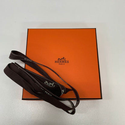 エルメス ハンカチ コットン100% レディース グレー系  HERMES【AFI15】【中古】