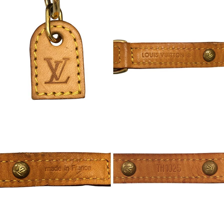 #ルイヴィトン モノグラム 犬用首輪+リード ブラウン 中古品 LOUIS VUITTON - ルイヴィトン LOUIS VUITTON コリエ