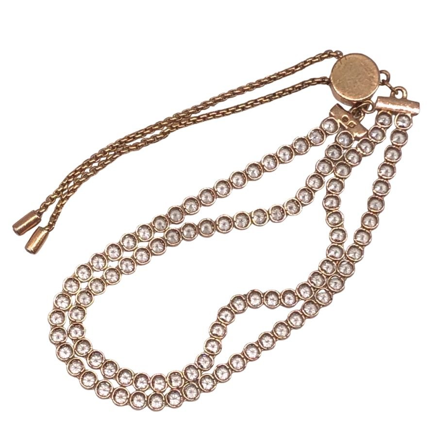 スワロフスキー ブレスレット ラインストーン ゴールド系 レディース SWAROVSKI
