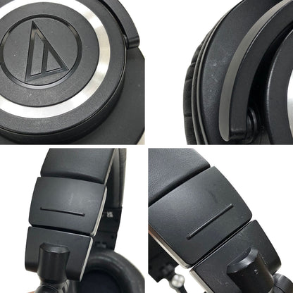 オーディオテクニカ ワイヤレスヘッドフォン  ATH-M50xBT2 Bluetooth ブラック×シルバー AUDIO TECHNICA【AFI28】【中古】