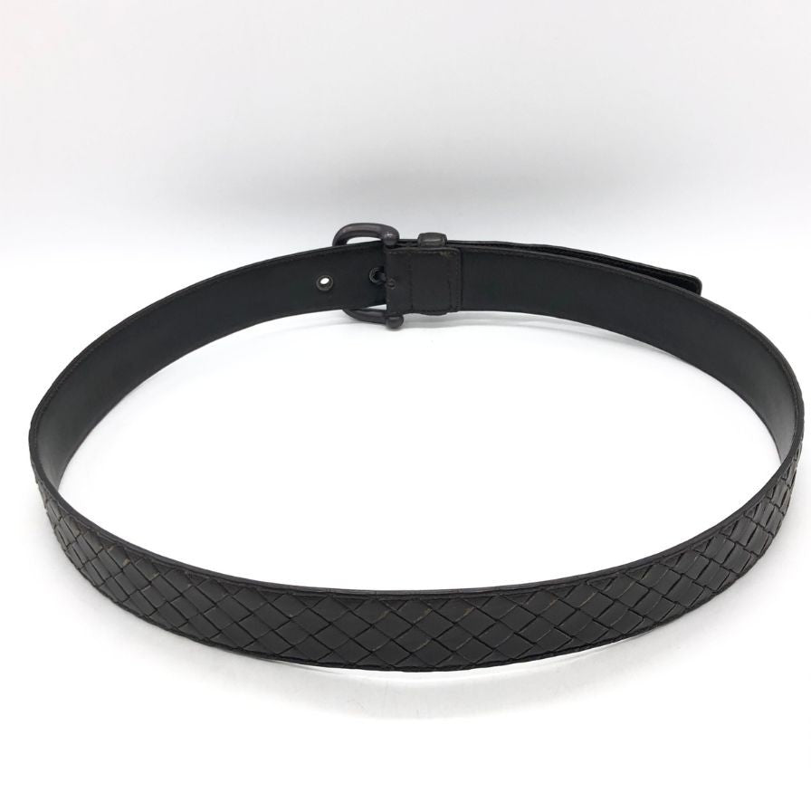 ボッテガヴェネタ イントレチャート ベルト ブラック Bottega【AFI18-3】