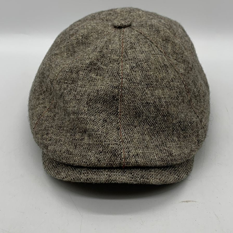 ボルサリーノ ハンチング帽子 ウール混 イタリア製 メンズ サイズ59cm ブラウン Borsalino
