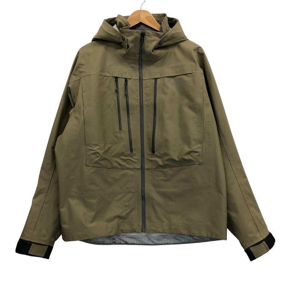 極美品◆パタゴニア リバー ソルト ジャケット 2016年 メンズ サイズM カーキ PATAGONIA RIVER SALT JACKET 【AFA11】