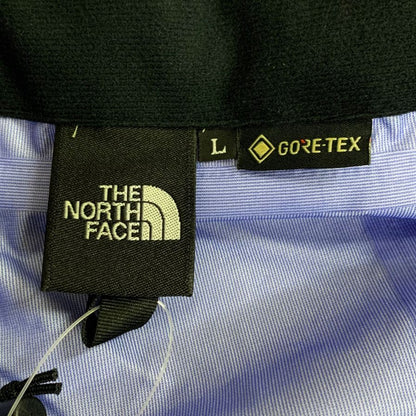 新品同様◆ザ ノースフェイス マウンテンレインテックスジャケット ネイビー×ブラック メンズ サイズL NP12333 THE NORTH FACE 【AFB12】