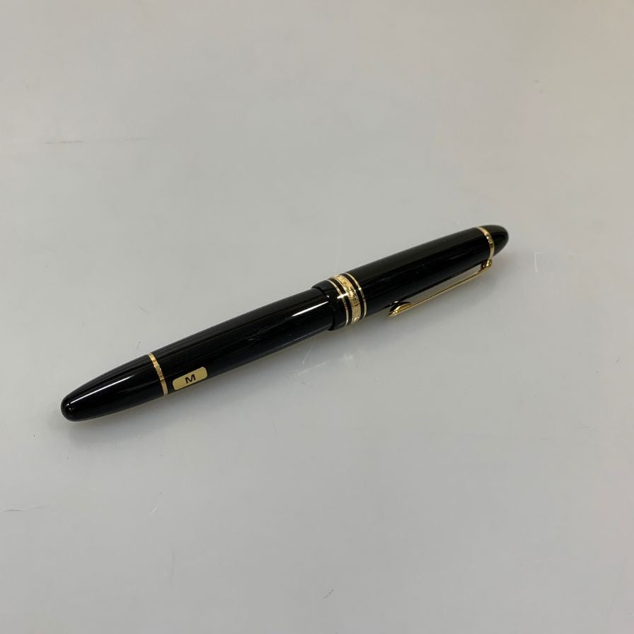 モンブラン マイスターシュテュック 4810 ペン先Au585 ブラック ゴールド MONTBLANC MEISTERSTUCK【AFI4】
