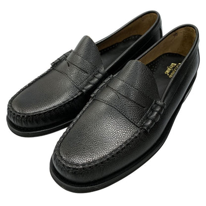 ジーエイチバス ローファー ウィージャンズ ラーソン シボレザー  サイズ9.5 メンズ ブラック G.H.Bass&Co. WEEJUNS LARSON ローファー 約28.0cm【LA】【中古】