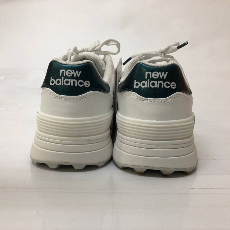 ニューバランス ゴルフ シューズ 574 スパイクレス ホワイト サイズ26cm メンズ New Balance 約26.0cm【AFD12】